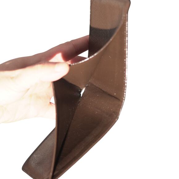 Auth Louis Vuitton Bifold Men's Wallet 4 Credit/ 1 ID card Wallet Refurbished - Picture 7 of 8